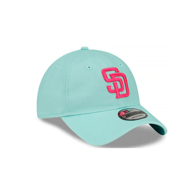 New Era 9Twenty San Diego Padres City Connect Strapback Hat Mint Right Front New Era 9Twenty San Diego Padres City Connect Strapback Hat Mint Right Front