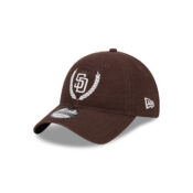 New Era 9Twenty San Diego Padres Leaves Snapback Hat Burnt Wood Brown