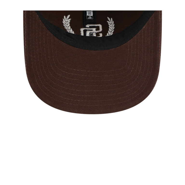 New Era 9Twenty San Diego Padres Leaves Snapback Hat Burnt Wood Brown Undervisor New Era 9Twenty San Diego Padres Leaves Snapback Hat Burnt Wood Brown Undervisor
