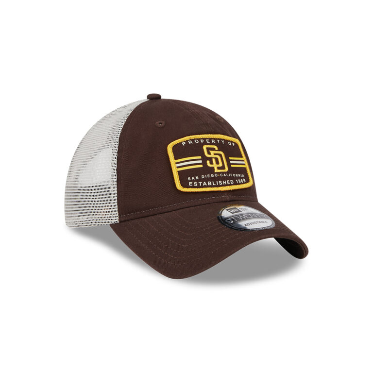 New Era 9Twenty San Diego Padres Property Snapback Hat Official Team Colors Right Front New Era 9Twenty San Diego Padres Property Snapback Hat Official Team Colors Right Front