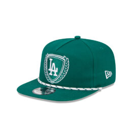 New Era Los Angeles Dodgers Golfer Snapback Hat Green