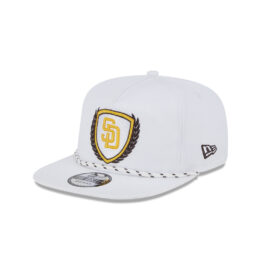 New Era San Diego Padres Golfer Snapback Hat White