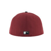 New Era x Billion Creation 59Fifty San Diego Padres 1976 Smoked Wine Pinot Red - Dark Navy Fitted Hat 4