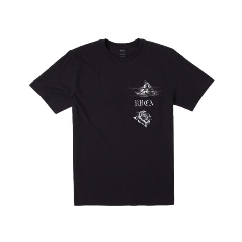 RVCA Tiger Beach x JeanJean Short Sleev T-Shirt Black