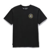 Vans Off The Wall Checker Circle Short Sleeve T-Shirt Black