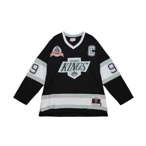 Mitchell & Ness Los Angeles Kings 1992 Wayne Gretzky Jersey Black Front