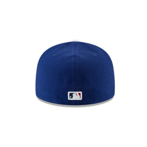 New Era 59Fifty Los Angeles Dodgers Jackie Robinson Fitted Hat Dark Royal Back