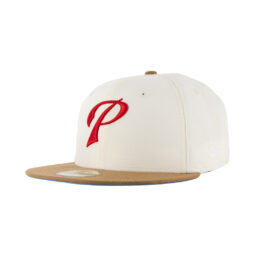 New Era x Billion Creation 59Fifty San Diego Padres Petco Park Fitted Hat Chrome White Red Wheat