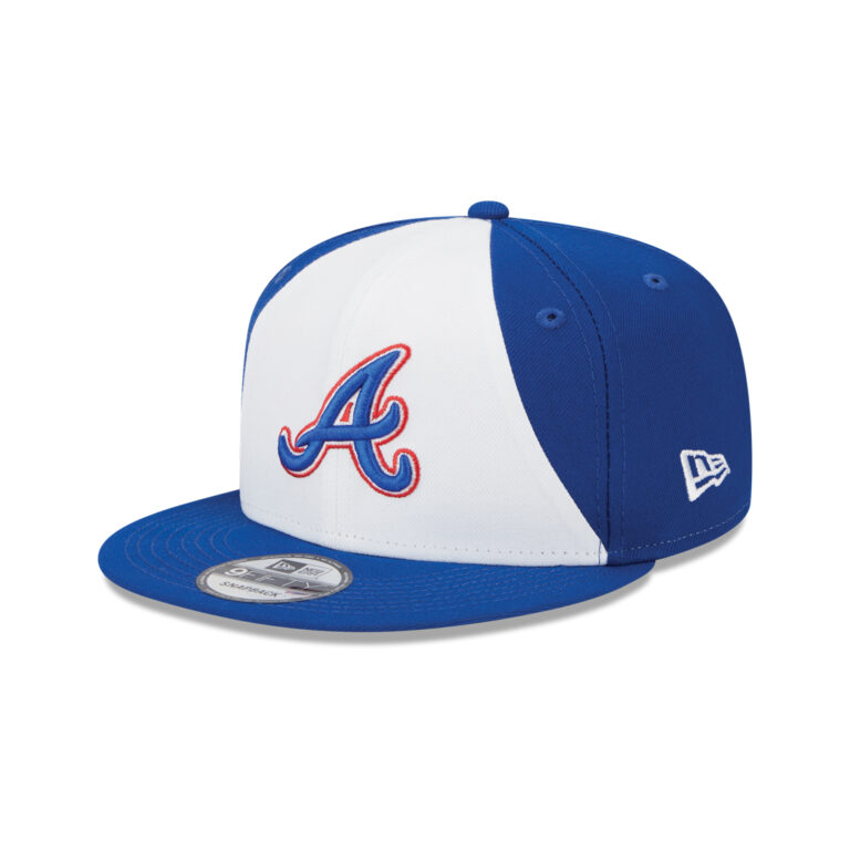 New Era 9Fifty Atlanta Braves City Connect Snapback Hat Royal Blue White