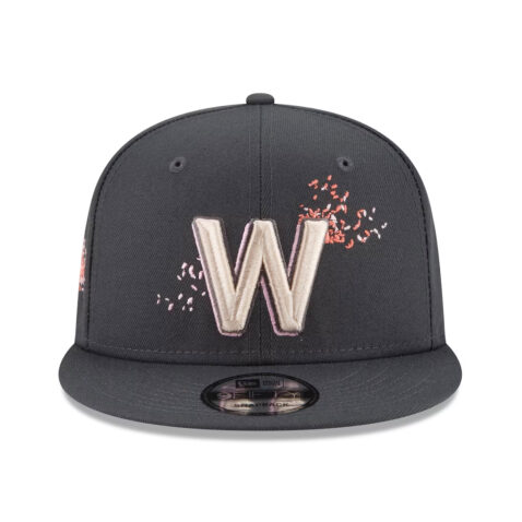 New Era 9Fifty Washington Nationals City Connect Snapback Hat Graphite Front