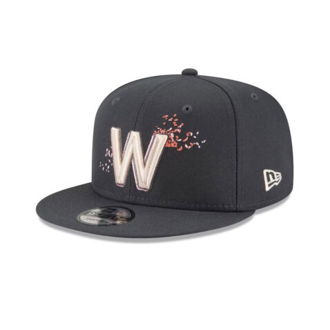New Era 9Fifty Washington Nationals City Connect Snapback Hat Graphite Left Front