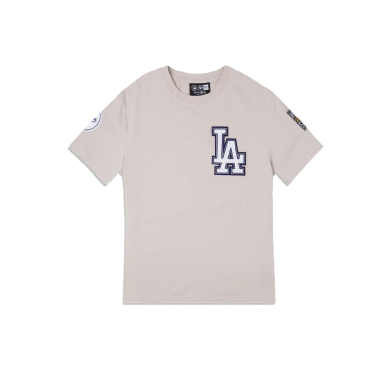 New Era Los Angeles Dodgers Logo Select Short Sleeve T-Shirt Stone