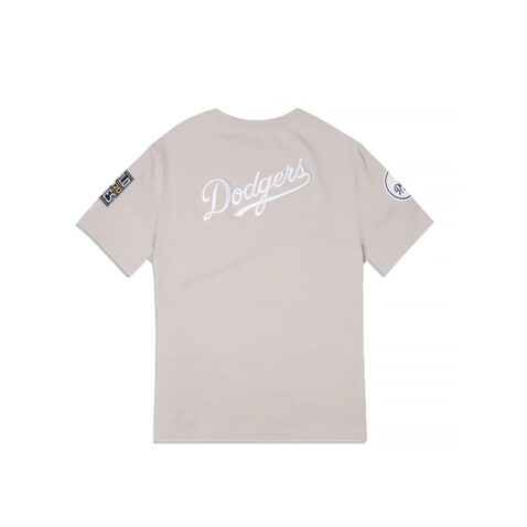 New Era Los Angeles Dodgers Logo Select Short Sleeve T-Shirt Stone Back