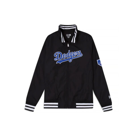 New Era Los Angeles Dodgers Track Jacket Black