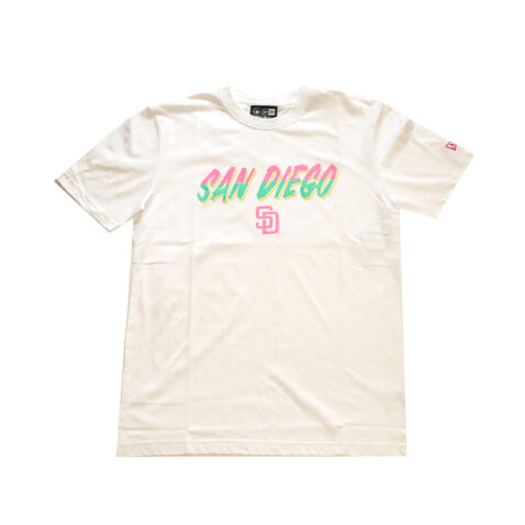 New Era San Diego Padres City Connect Short Sleeve T-Shirt White