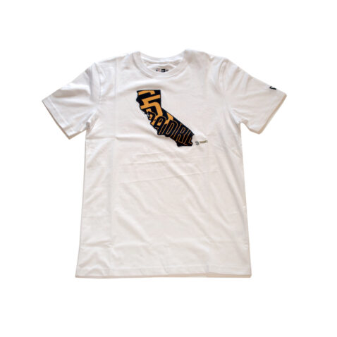 New Era San Diego Padres State Short Sleev T-Shirt White