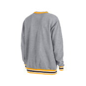 New Era San Diego Padres Throwback Classic Pullover Hoodie Heather Gray Back