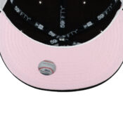 New Era x Billion Creation 59Fifty San Diego Padres Black Suits Fitted Hat Burnt Wood Brown Black 5