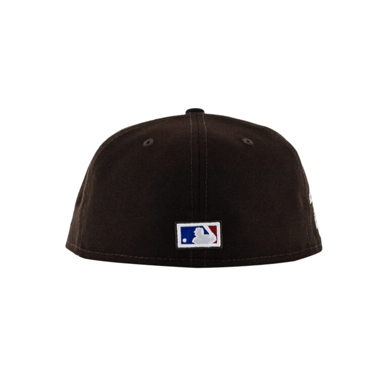 New Era x Billion Creation 59Fifty San Diego Padres Black Suits Fitted Hat Burnt Wood Brown Black 4 New Era x Billion Creation 59Fifty San Diego Padres Black Suits Fitted Hat Burnt Wood Brown Black 4