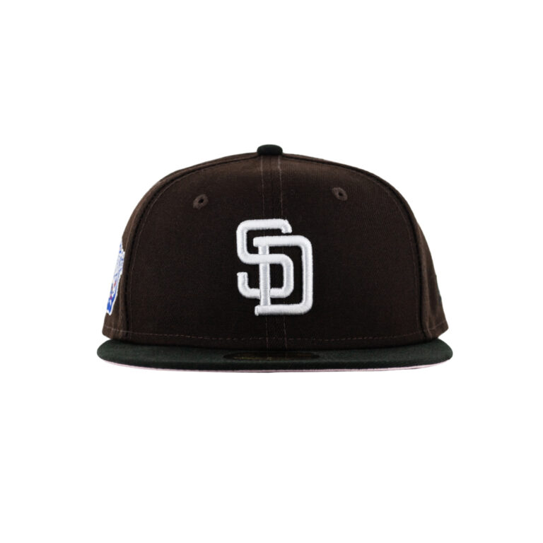 New Era x Billion Creation 59Fifty San Diego Padres Black Suits Fitted Hat Burnt Wood Brown Black 2 New Era x Billion Creation 59Fifty San Diego Padres Black Suits Fitted Hat Burnt Wood Brown Black 2
