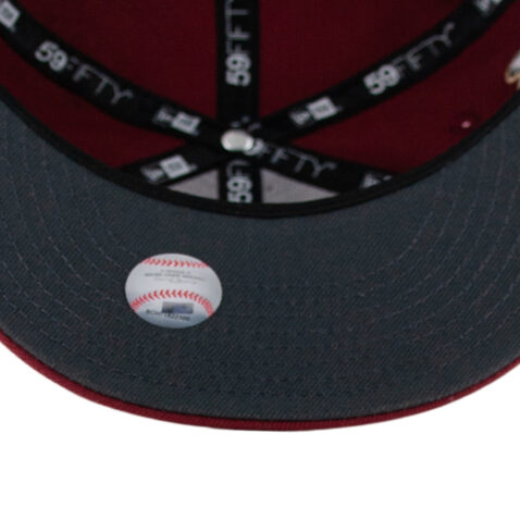 New Era 59Fifty San Diego Padres Western Brick Red Black Fitted Hat 5