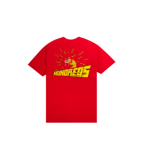 The Hundreds Flash Taz Short Sleeve T-Shirt Red Back