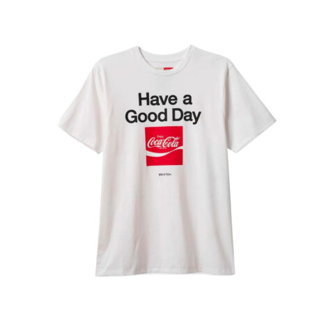 Brixton Coca-Cola Good Day Short Sleeve T-Shirt White