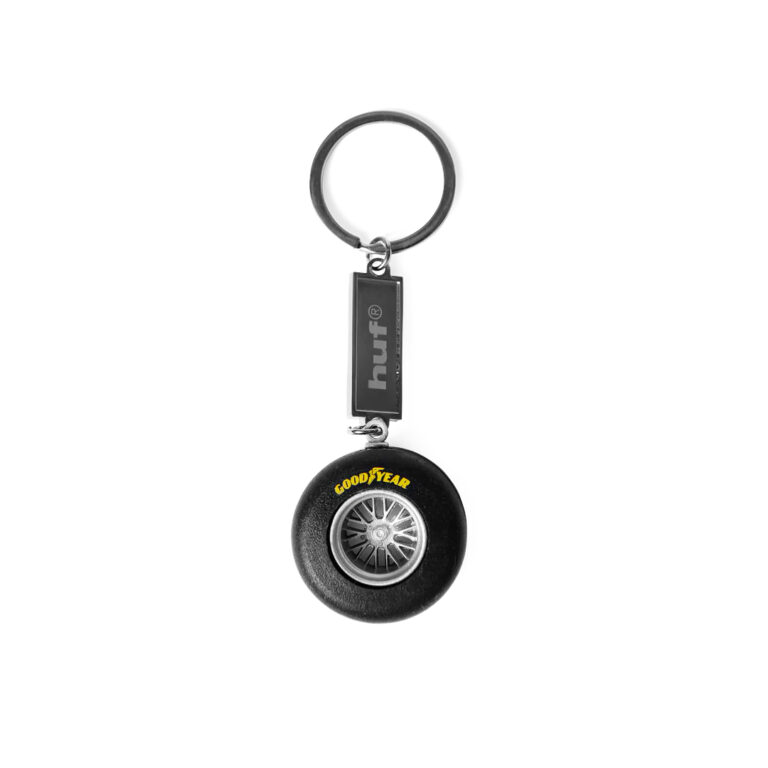 HUF X Goodyear Key Chain Black HUF X Goodyear Key Chain Black