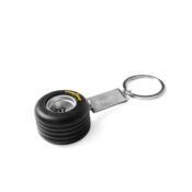 HUF X Goodyear Key Chain Black Left Front
