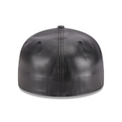 New Era 59Fifty Brooklyn Dodgers Leather Day Fitted Hat Black Back