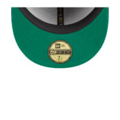 New Era 59Fifty Brooklyn Dodgers Leather Day Fitted Hat Black Undervisor