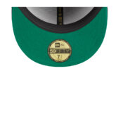 New Era 59Fifty New Era Script Logo Day Fitted Hat Bronze Black Undervisor