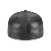 New Era 59Fifty New York Yankees Leather Day Fitted Hat Black Back
