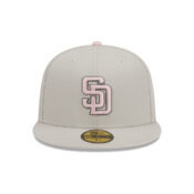 New Era 59Fifty San Diego Padres Mother's Day 2023 Fitted Hat Stone 3