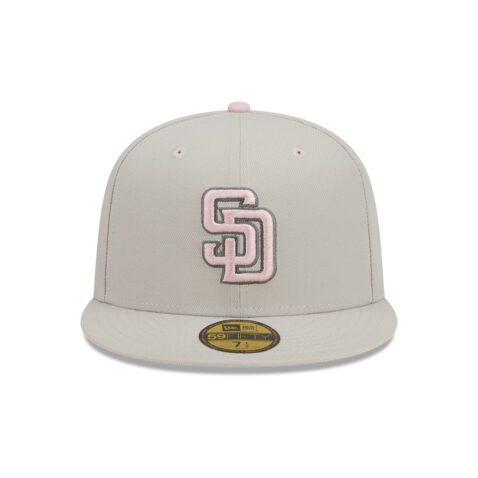 New Era 59Fifty San Diego Padres Mother's Day 2023 Fitted Hat Stone 3