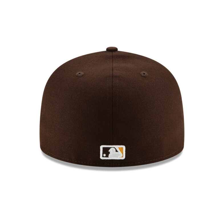 New Era 59Fifty San Diego Padres World Tour Mexico City Series 2023 Fitted Hat Brown On Field Back New Era 59Fifty San Diego Padres World Tour Mexico City Series 2023 Fitted Hat Brown On Field Back