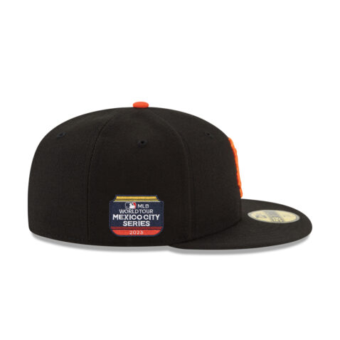 New Era 59Fifty San Francisco Giants World Tour Mexico City Series 2023 Fitted Hat Black Right