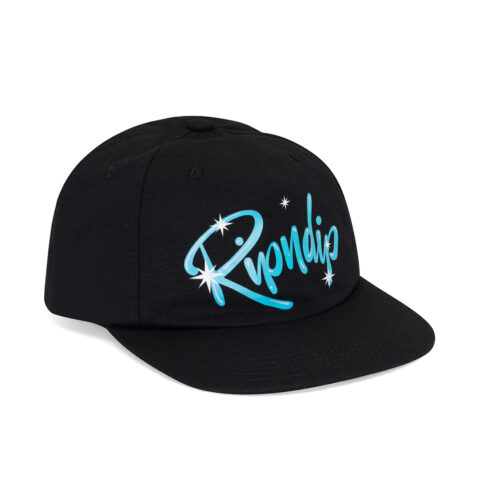 Rip N Dip Sprinkles 6 Panel Snapback Hat Black - Image 2