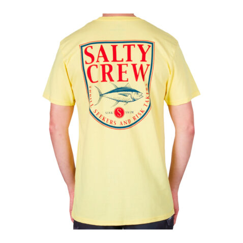 Salty Crew Current Standard Short Sleeve T-Shirt Banana Back