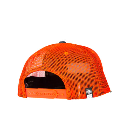 Salty Crew Pinnacle 2 Retro Snapback Hat Camo Orange Back
