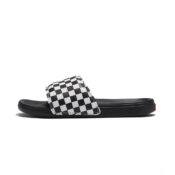 Vans La Costa Slide On Checker True White Black
