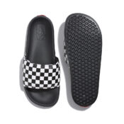 Vans La Costa Slide On Checker True White Black up