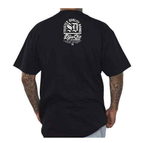 Dyse One San Diego Padres Eagle Short Sleeve T-Shirt Black Back