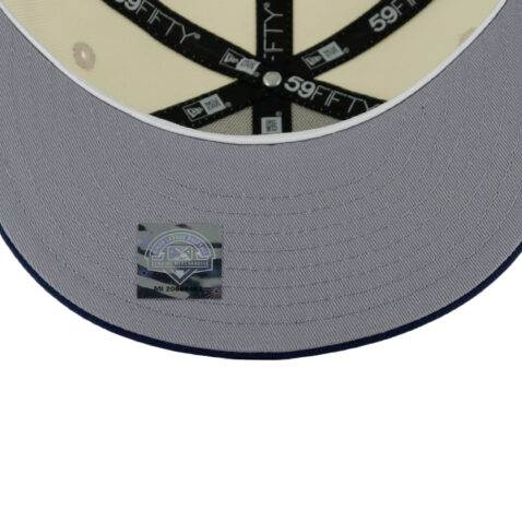 New Era x Billion Creation 59Fifty Tucson Padres Gwynn Fitted Hat Light Navy Chrome White Orange 5