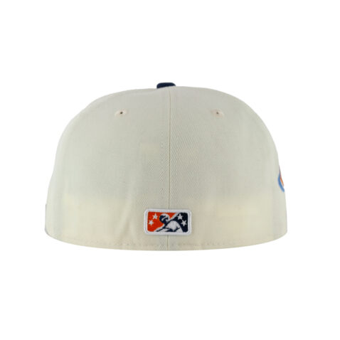 New Era x Billion Creation 59Fifty Tucson Padres Gwynn Fitted Hat Light Navy Chrome White Orange 4