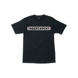 Independent Bar Logo Short Sleeve T-Shirt Black