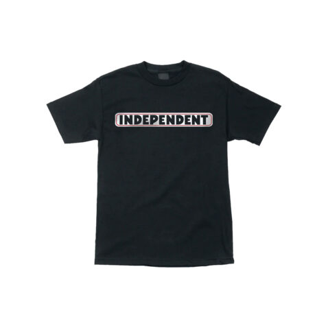 Independent Bar Logo Short Sleeve T-Shirt Black