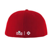 New Era 59Fifty Mexicali Aguilas Fitted Hat Red White Backk