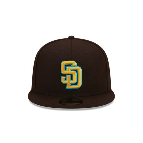 New Era 59Fifty San Diego Padres Father's Day 2023 Fitted Hat Burnt Wood Brown 3