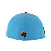 New Era 59Fifty World Baseball Classic 2023 Mexico Alt Fitted Hat Blue Pink Back